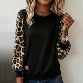 Herbstliches Wild Leopard Print Top - Lassen Sie Ihre wilde Seite hervortreten