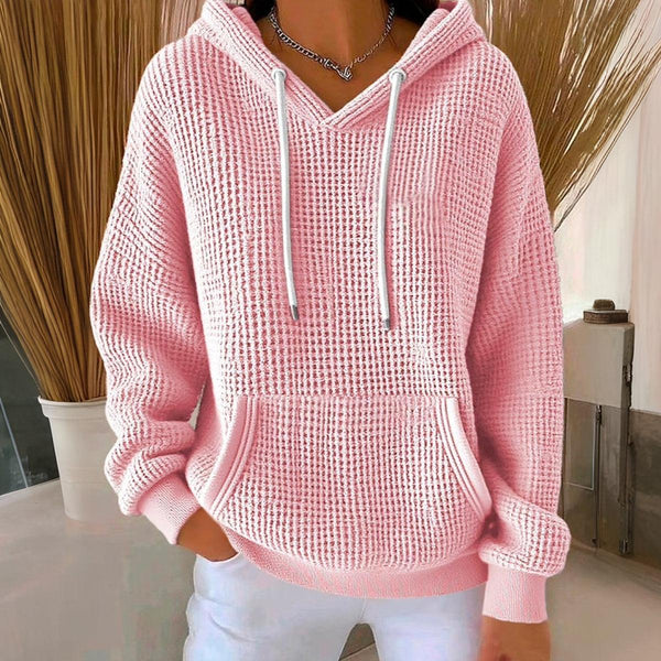 Sweet Plain Long Sleeve Sweatshirt - Stylisches Herbsts-Must-Have für Damen