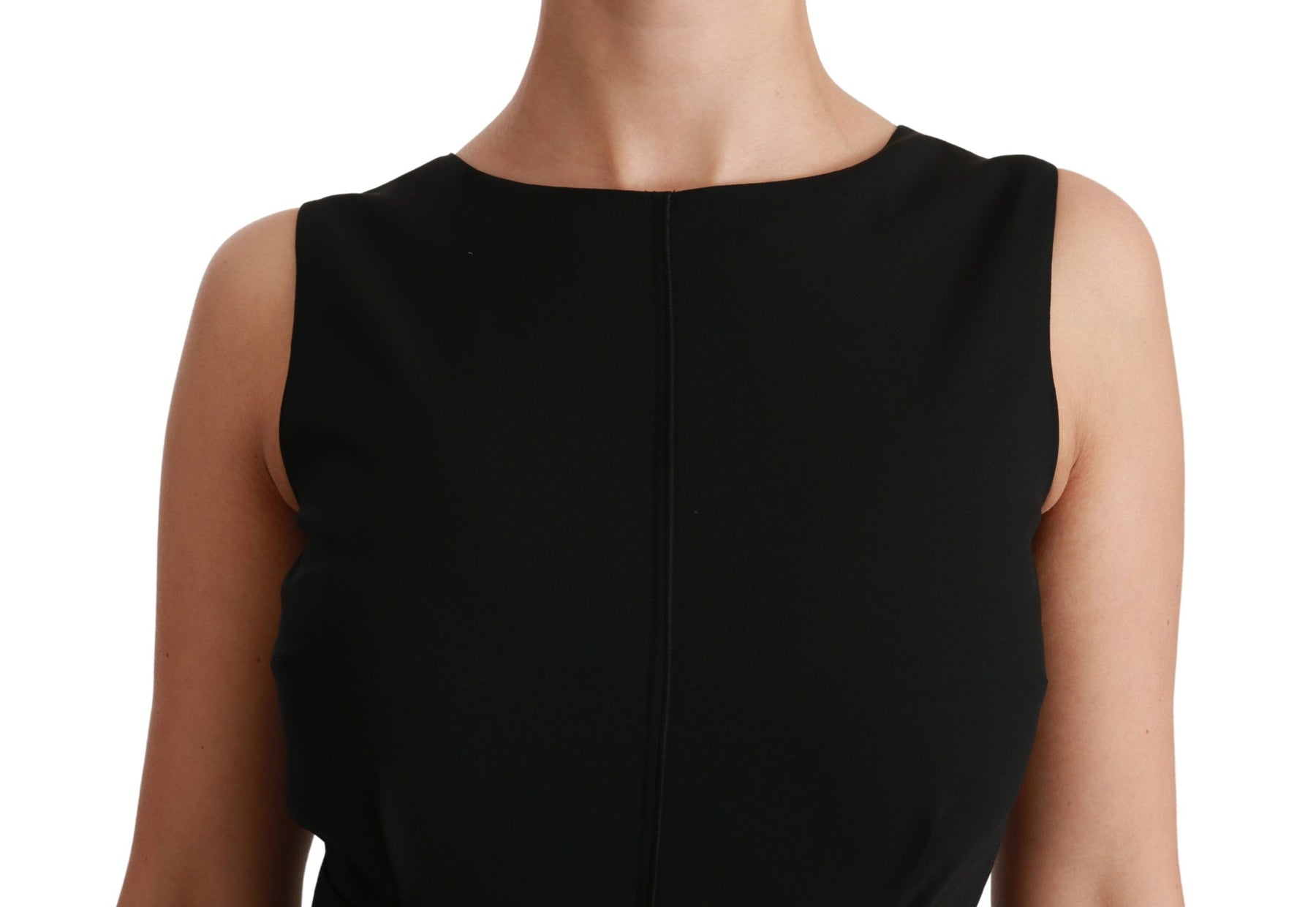Dolce & Gabbana Schwarzes Etuikleid aus Stretch für den Ball