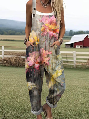 Trendiger ärmelloser Jumpsuit mit Seitentaschen - Herbstsmode für Fashionistas