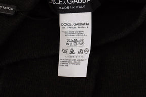 Dolce & Gabbana Graue Kaschmirstrumpfhose Strümpfe Strumpfhosen Socken