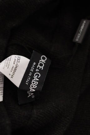 Dolce & Gabbana Graue Kaschmirstrumpfhose Strümpfe Strumpfhosen Socken