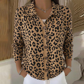 Wild Leopard Print Cardigan: Stylischer Herbstlook mit Komfort