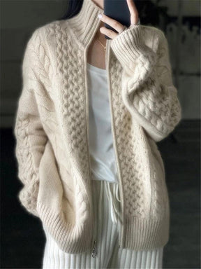 Eleganter Herbst-Cardigan - Langärmelig, Warm & Pflegeleicht