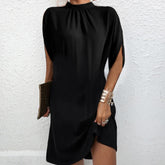 Zeitgenössisches Midi-Kleid - Herbstserwachen mit Stil und Komfort