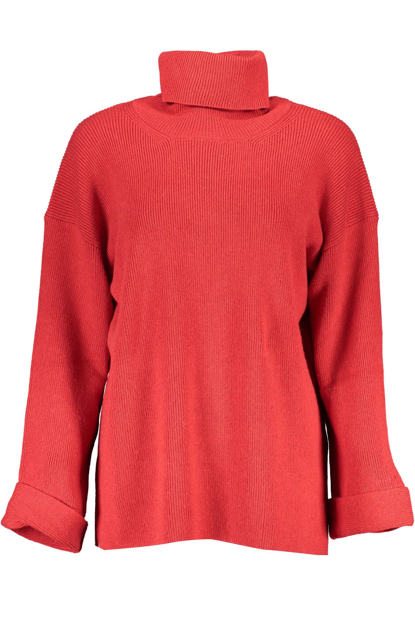 Gant Eleganter Pullover mit hohem Kragen aus Wollmischung
