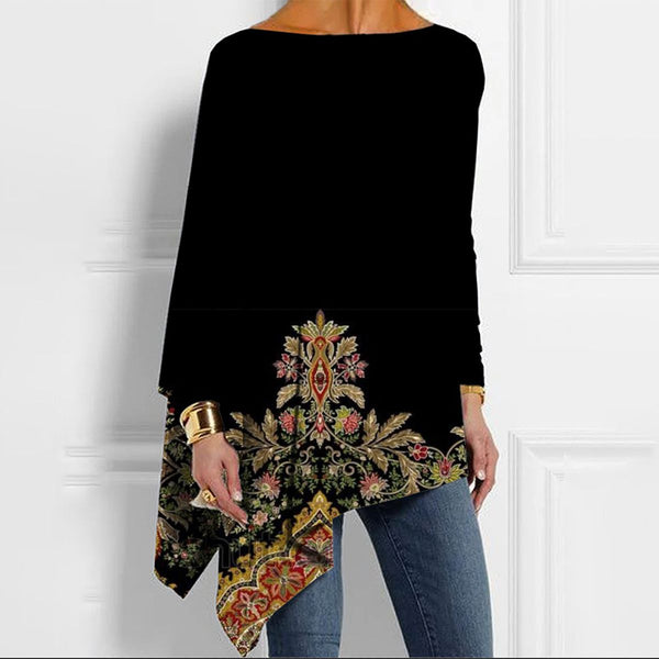 Cool Long Sleeve Black Top - Elegantes & Komfortables Herbstsoberteil