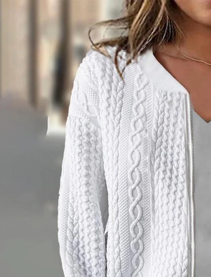 Unique Plain Long Sleeve Outerwear: Herbstserwachen mit Stil & Komfort