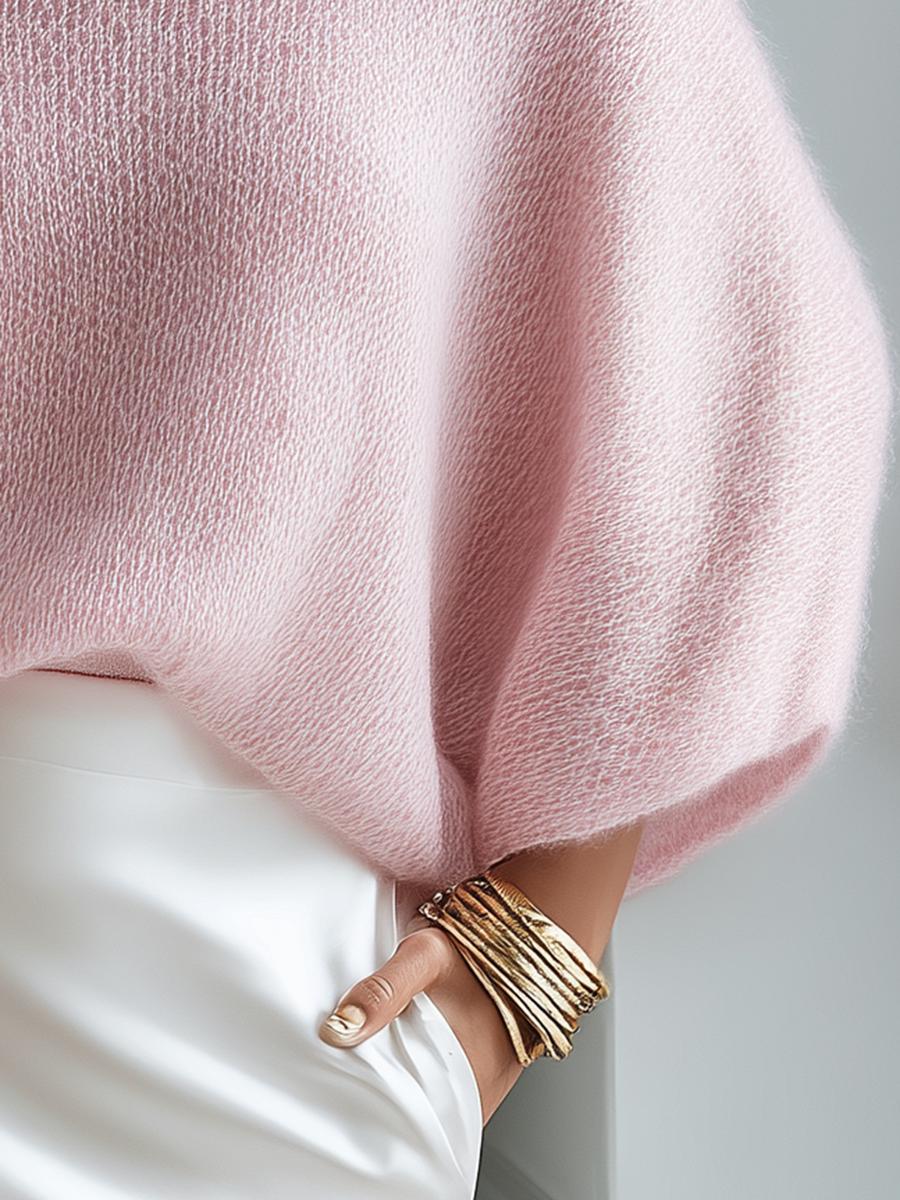 Stilsicherer Off-Shoulder Pullover - Dein Must-Have für den Herbst