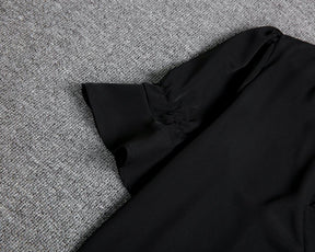 Herbstsbegleiter 'One for the Ages' Schwarzes Shift-Kleid - Vielseitig & Komfortabel