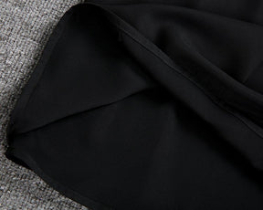 Herbstsbegleiter 'One for the Ages' Schwarzes Shift-Kleid - Vielseitig & Komfortabel