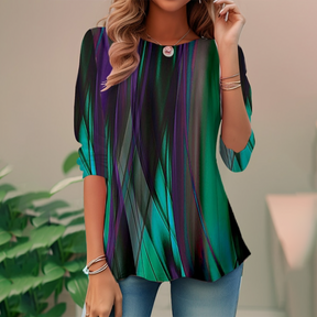 Winter Longsleeve Smaragdgrün – warmes Damen Top elegant
