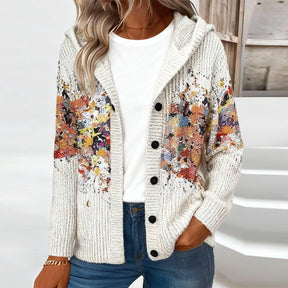 Herbstlicher Comfy Hoodie Cardigan - Stil trifft Komfort für kühle Tage