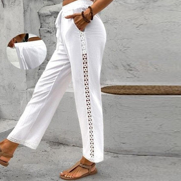 Basic Plain Side Pocket Pants - Stilvoller Herbstsbegleiter mit Komfort