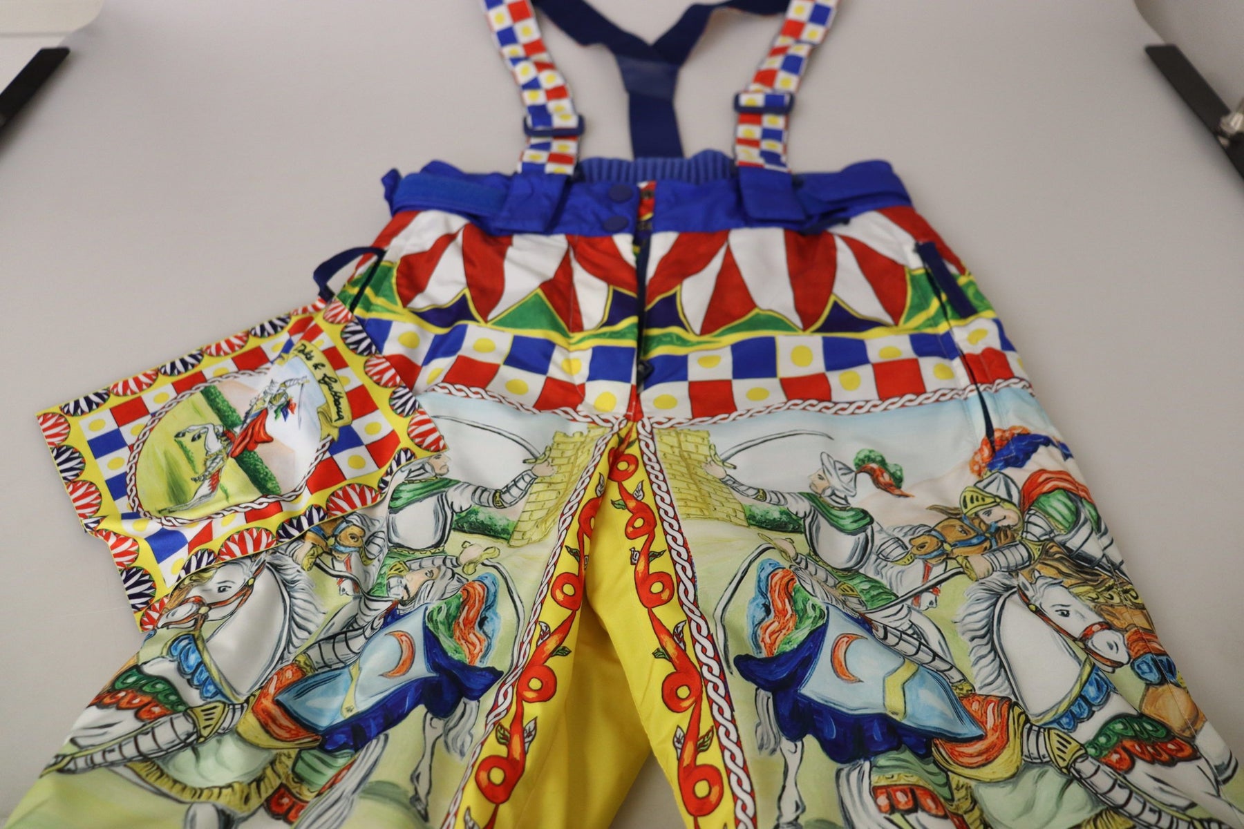 Dolce & Gabbana Multicolor Bedruckte Schneehose Hose