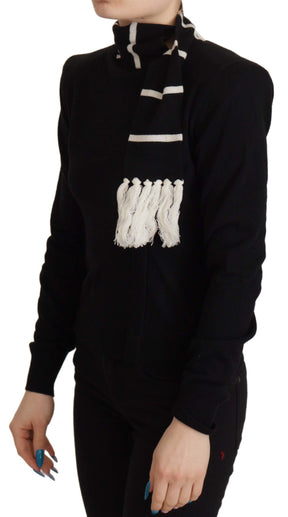 Dolce & Gabbana Schwarzer Kaschmir-Rollkragenpullover