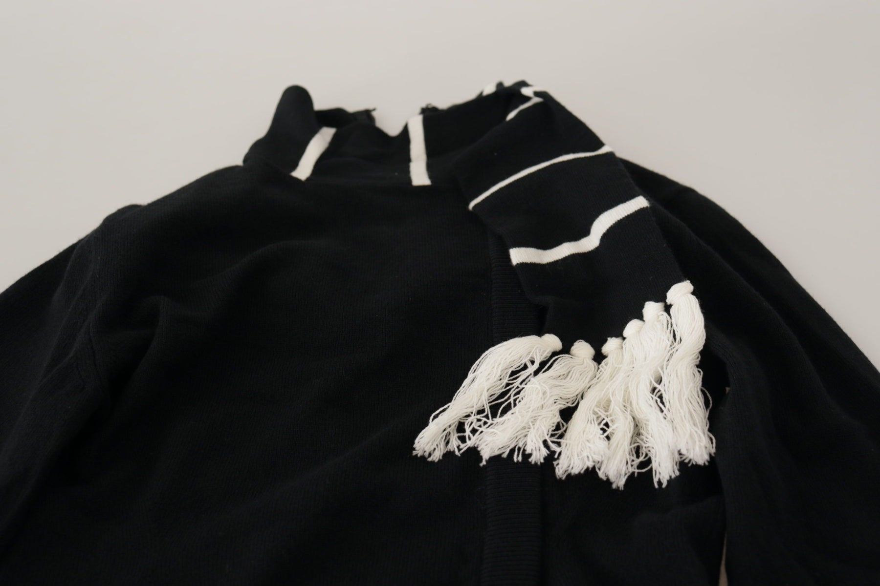 Dolce & Gabbana Schwarzer Kaschmir-Rollkragenpullover