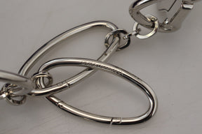 Dolce & Gabbana Multicolor Blumenapplikationen Metall-Schulterriemen