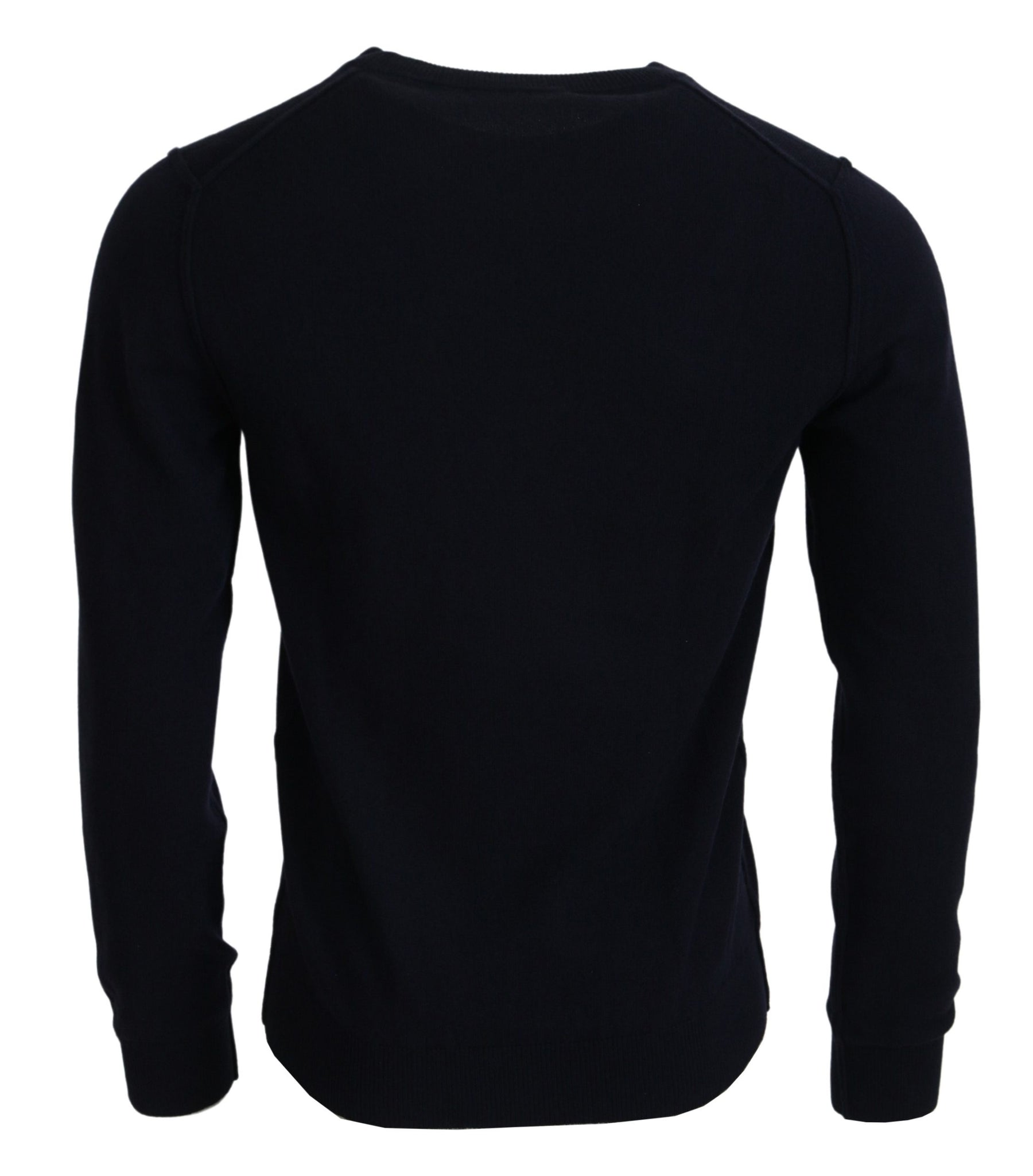Dolce & Gabbana Blauer Kaschmir iit Print Pullover