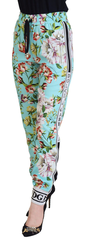 Dolce & Gabbana Multicolor Floral Sweatpants Hose