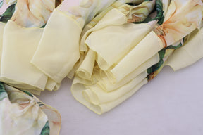 Dolce & Gabbana Langes Maxikleid mit Blumendruck aus Seide in mehreren Farben