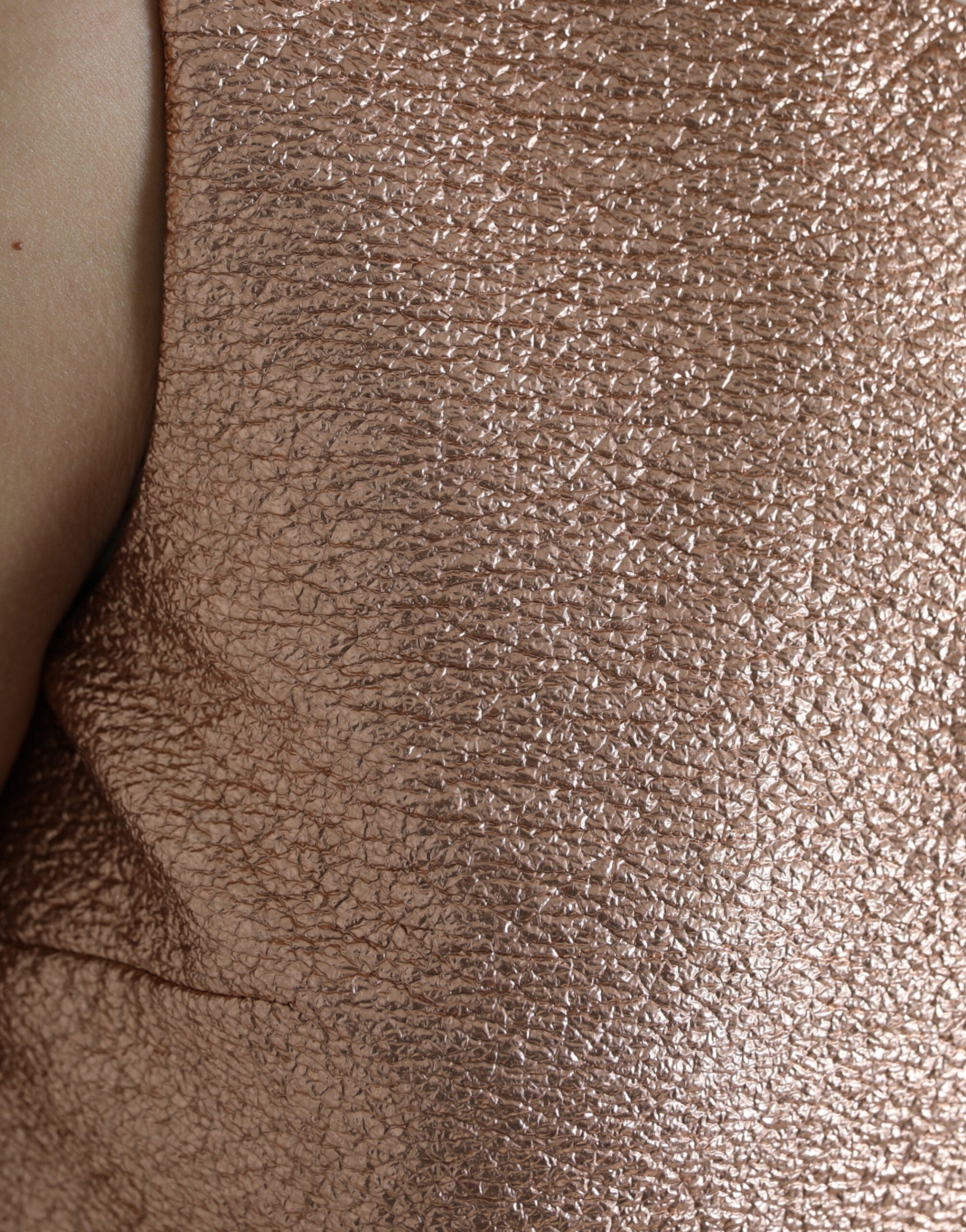 Dolce & Gabbana Rosa Jacquard-Ärmelloses Shift-Minikleid