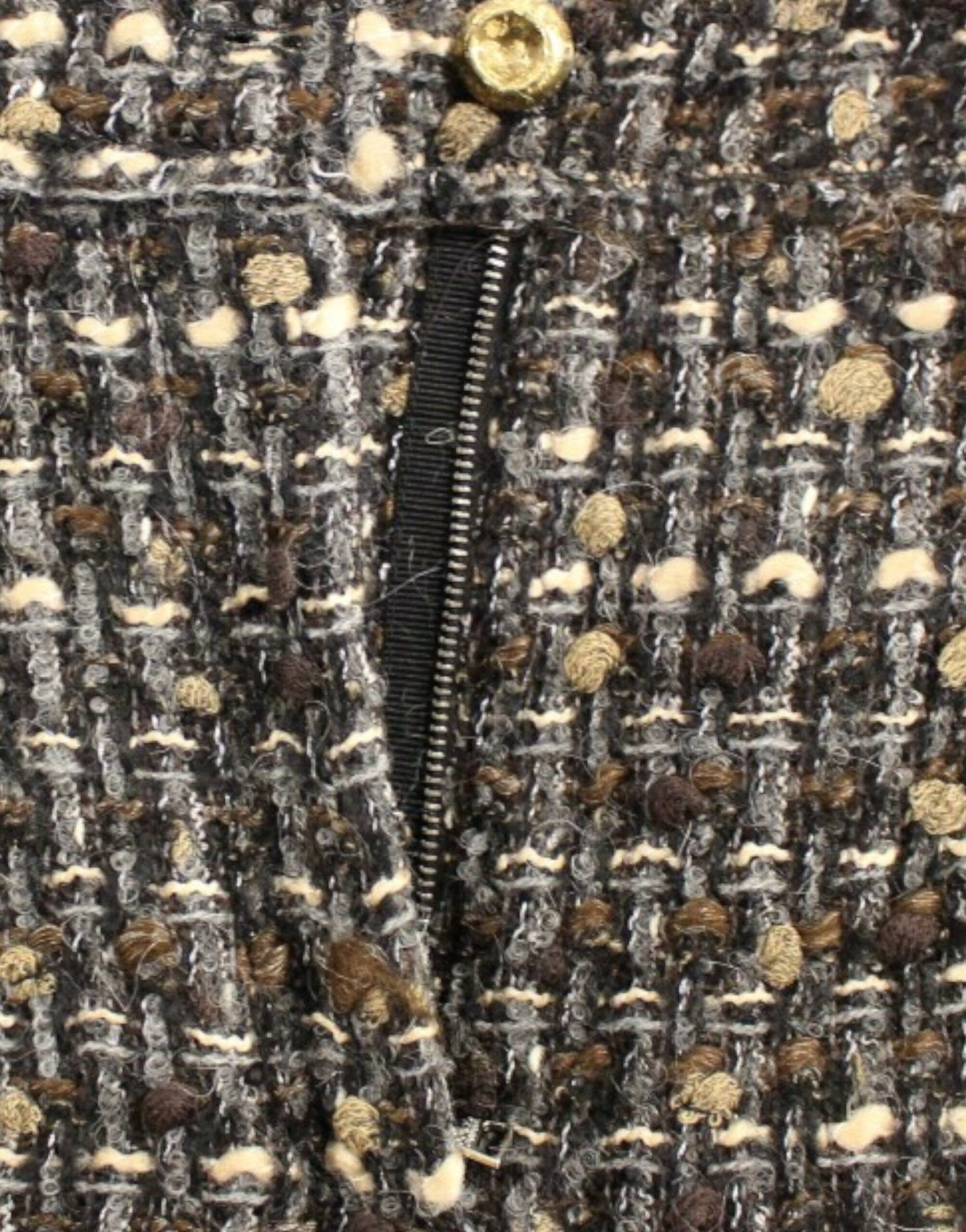 Dolce & Gabbana Multicolor Wolle Shorts Hose