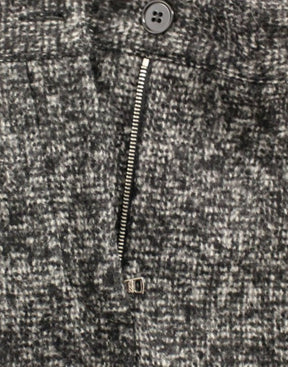 Dolce & Gabbana Graue Wollshorts Hose