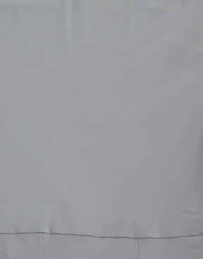 Dolce & Gabbana Graues Nylon trägerloses Bodycon Jumpsuit Kleid