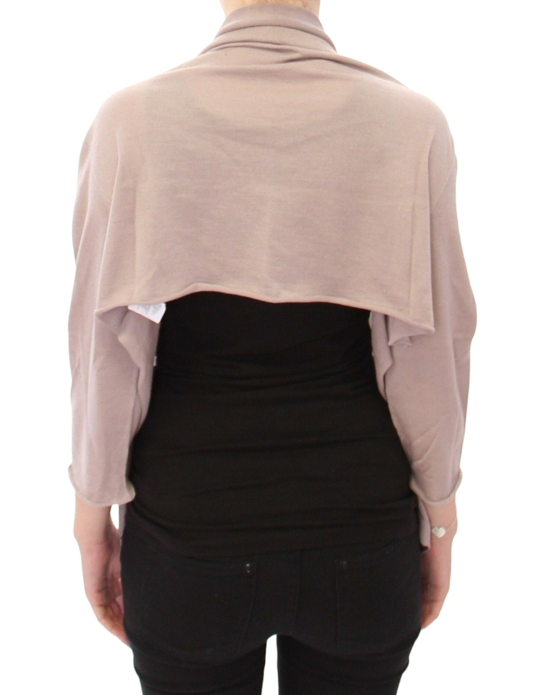 Dolce & Gabbana Shrug Bolero Seiden-Kaschmir-Strickpullover
