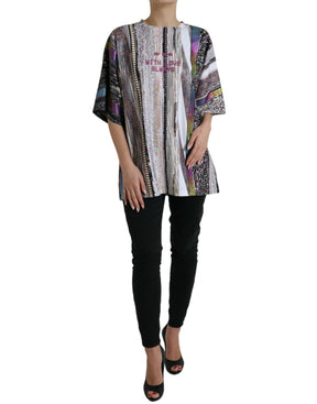 Dolce & Gabbana Multicolor With Love Always Print T-Shirt