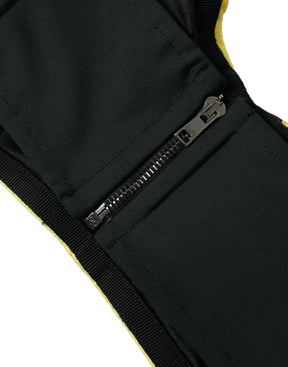 Dolce & Gabbana Multicolor Floral Ärmelloses Bustier Crop Top