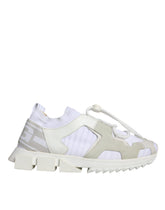 Dolce & Gabbana Weiß Mesh Sorrento Trekking Turnschuhe Schuhe