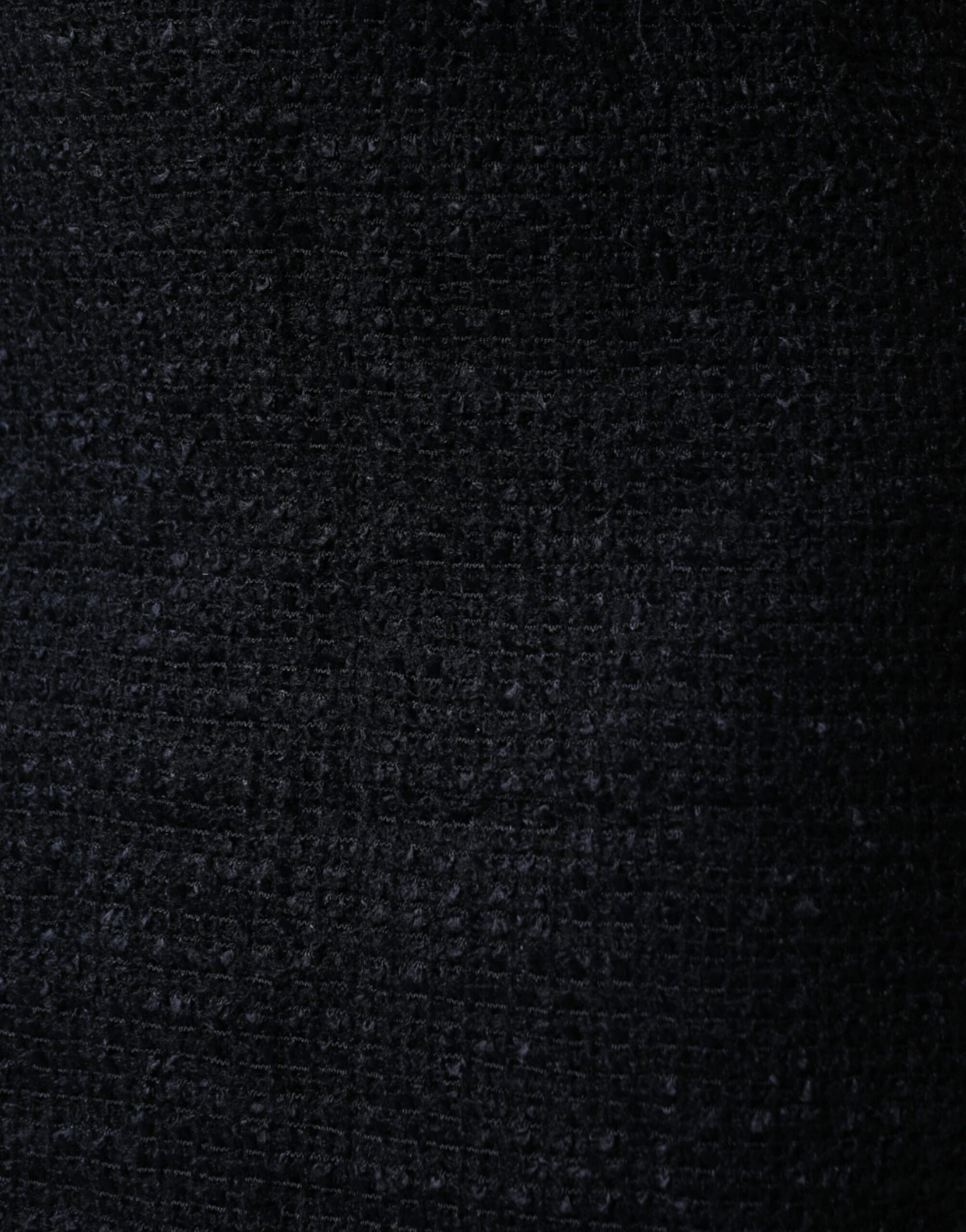 Dolce & Gabbana Schwarzer Midirock aus Schurwolle im Bleistiftschnitt