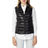 Armani Exchange Schwarze Polyester Sleveless Jacke