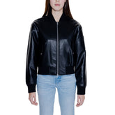 Calvin Klein Jeans Schwarze Polyethylen-Jacken & Mantel