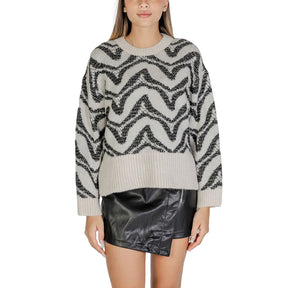 Only Weißer Marabu-Pullover