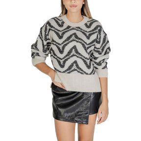 Only Weißer Marabu-Pullover