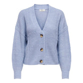 Only Blaue Marabu-Strickjacke