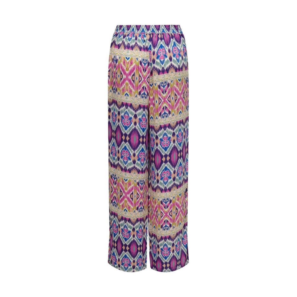 Only Mehrfarbige Hose aus recyceltem Polyester