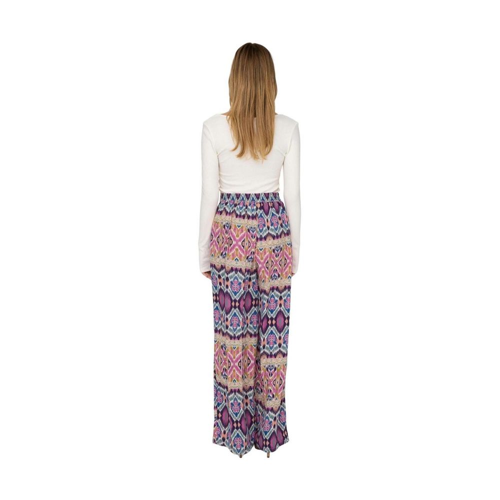 Only Mehrfarbige Hose aus recyceltem Polyester