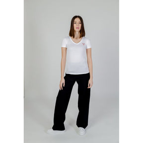 Guess T-Shirt aus weißer Baumwolle