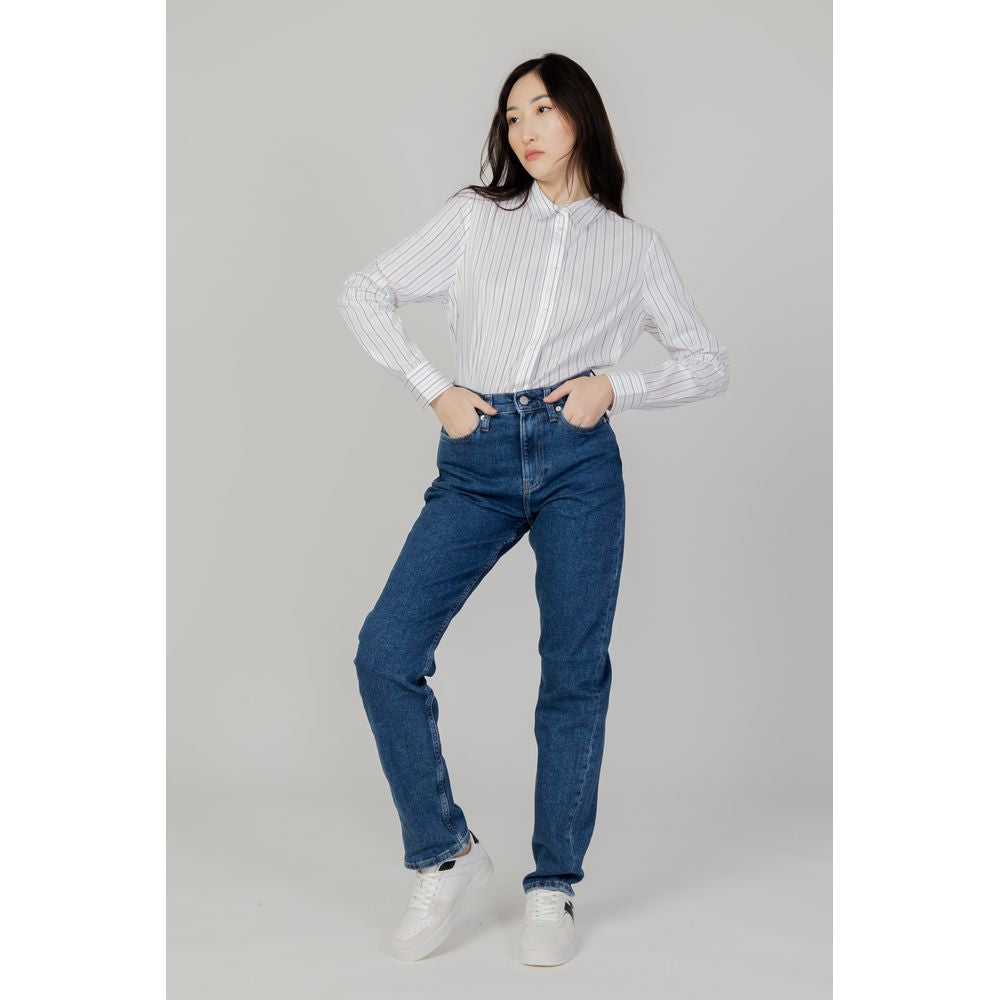 Calvin Klein Jeans Blaue Slim Fit Jeans aus Baumwolle