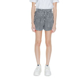 Only Schwarze Viskose-Shorts