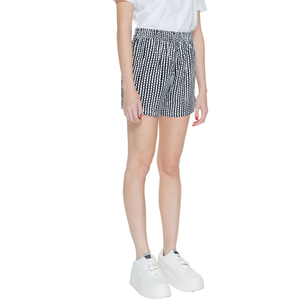 Only Schwarze Viskose-Shorts