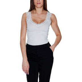 Vero Moda Weißes Viskose-Tank-Top