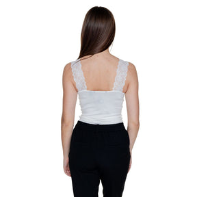 Vero Moda Weißes Viskose-Tank-Top