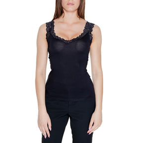 Vero Moda Schwarzes Viskose-Tank-Top