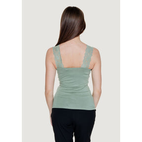 Vero Moda Grünes Viskose-Tank-Top
