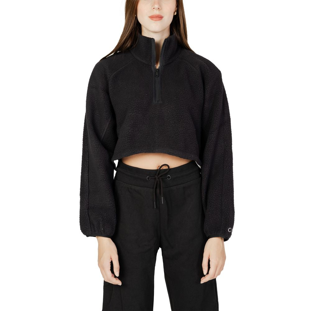 Calvin Klein Sport Schwarzes Polyester-Sweatshirt